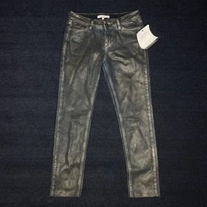 Iro Mod Hawkins Lav Jenner Metallic Skinny Jeans